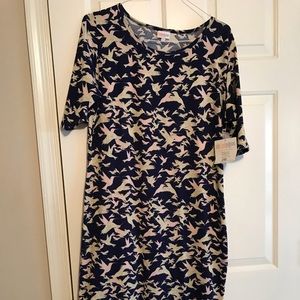 NWT LuLaRoe Julia printed dress
